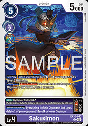 Sakusimon (EX10-043) (V.1) - Sinister Order (Common) [043]
