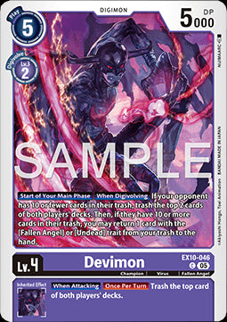 Devimon (EX10-046) (V.1) - Sinister Order (Common) [046]