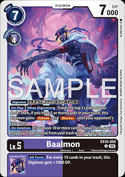 Baalmon (EX10-050) (V.1) - Sinister Order (Common) [050]