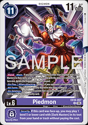 Piedmon (EX10-057) (V.1) - Sinister Order (Rare) [057]