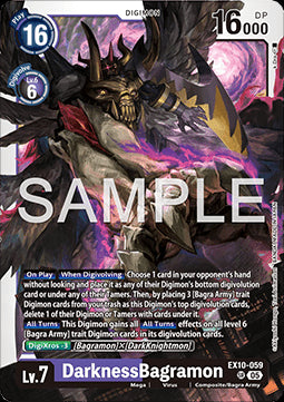 DarknessBagramon (EX10-059) (V.1) - Sinister Order (Super Rare) [059]