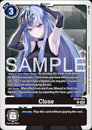 Close (EX10-063) (V.1) - Sinister Order (Uncommon) [063]