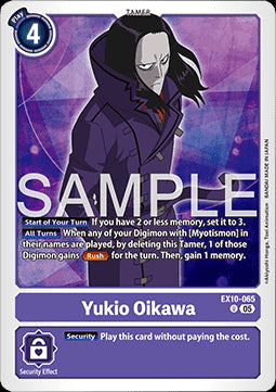 Yukio Oikawa (EX10-065) (V.1) - Sinister Order (Uncommon) [065]