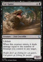 Cat-Gator - Magic: The Gathering | Avatar: The Last Airbender (Uncommon) [TLA-91]