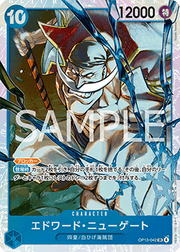 Edward.Newgate (OP13-042) (V.1) - Carrying on his Will (Non-English) (Super Rare) [OP13-JP-042]