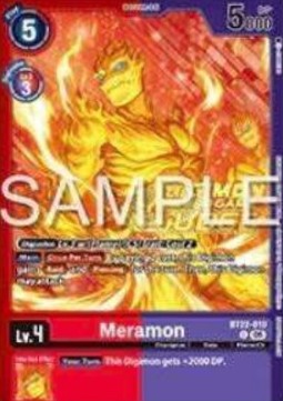 Meramon (BT22-010) - Judge Promos (Alternative Art) [JP-BT22-010]
