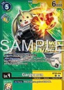 Gargomon (BT22-046) - Judge Promos (Alternative Art) [JP-BT22-046]