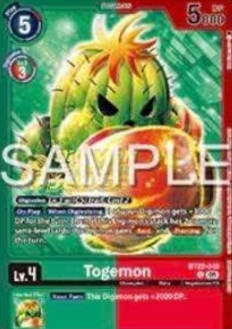 Togemon (BT22-048) - Judge Promos (Alternative Art) [JP-BT22-048]