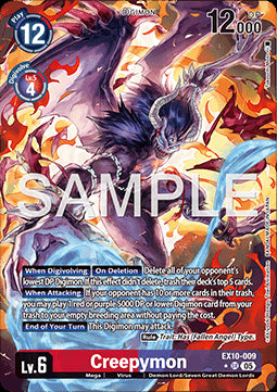 Creepymon (EX10-009) (V.2) - Sinister Order (Alternative Art) [009]