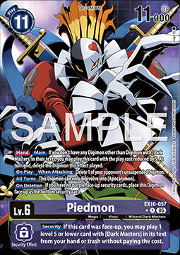 Piedmon (EX10-057) (V.2) - Sinister Order (Alternative Art) [057]