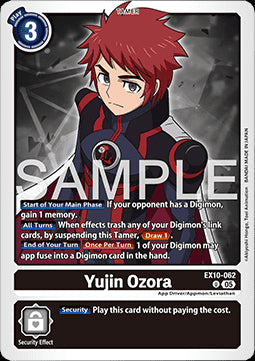 Yujin Ozora (EX10-062) (V.1) - Sinister Order (Uncommon) [062]
