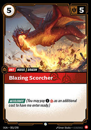 Blazing Scorcher - Origins (Common) [OGN-001]