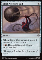 Steel Wrecking Ball - Magic: The Gathering | Marvel's Spider-Man (Common) [SPM-177]