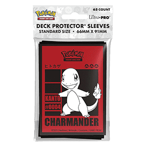 Ultra Pro Charmander 2025 Sleeves - Scarlet & Violet Products