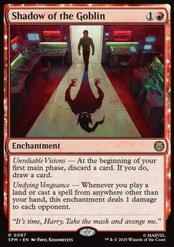 Shadow of the Goblin - Magic: The Gathering | Marvel's Spider-Man (Rare) [SPM-87]