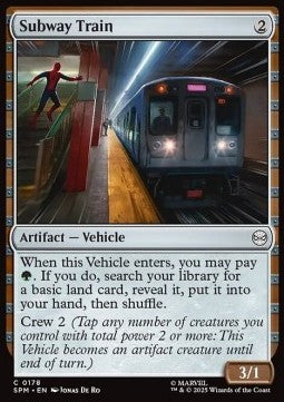 Subway Train - Magic: The Gathering | Marvel's Spider-Man (Common) [SPM-178]
