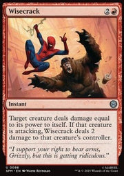 Wisecrack - Magic: The Gathering | Marvel's Spider-Man (Uncommon) [SPM-98]