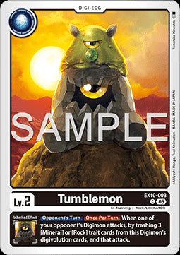Tumblemon (EX10-003) (V.1) - Sinister Order (Common) [003]