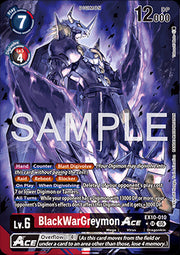 BlackWarGreymon Ace (EX10-010) (V.2) - Sinister Order (Alternative Art) [010]