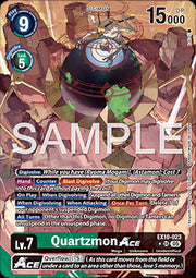 Quartzmon Ace (EX10-023) (V.2) - Sinister Order (Alternative Art) [023]
