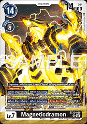 Magneticdramon (EX10-036) (V.1) - Sinister Order (Super Rare) [036]