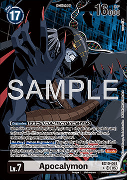 Apocalymon (EX10-061) (V.2) - Sinister Order (Alternative Art) [061]