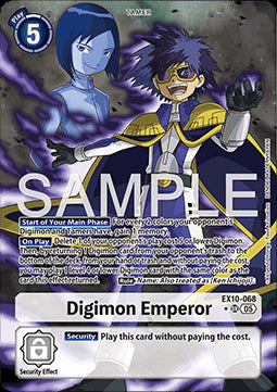 Digimon Emperor (EX10-068) (V.2) - Sinister Order (Alternative Art) [068]