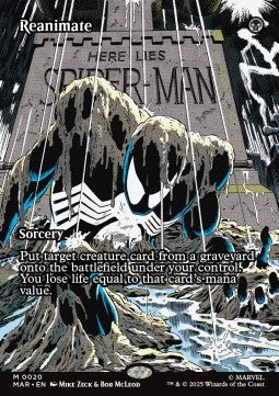 Reanimate - Magic: The Gathering | Marvel's Spider-Man: Source Material Cards (Mythic) [MAR-20]