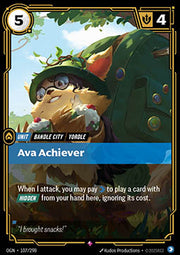 Ava Achiever - Origins (Rare) [OGN-107]