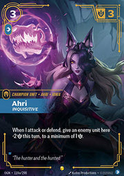 Ahri, Inquisitive (V.2 - Showcase) - Origins (Showcase) [OGN-119a]