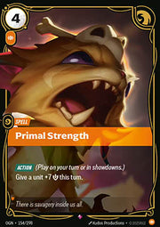 Primal Strength - Origins (Rare) [OGN-154]