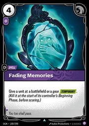 Fading Memories - Origins (Uncommon) [OGN-180]