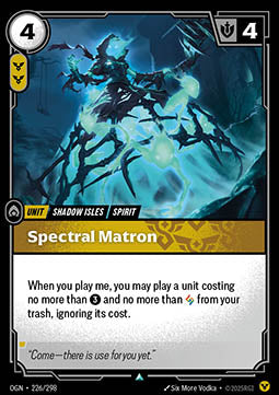 Spectral Matron - Origins (Uncommon) [OGN-226]