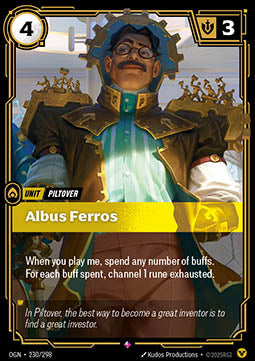 Albus Ferros - Origins (Rare) [OGN-230]