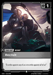 Recruit (V.1 - Common) - Origins (Common) [OGN-271]