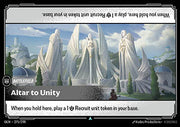 Altar to Unity - Origins (Uncommon) [OGN-275]