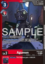 Agumon (EX10-006) (V.2) - Sinister Order (Alternative Art) [006]