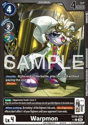 Warpmon (EX10-029) (V.2) - Sinister Order (Alternative Art) [029]