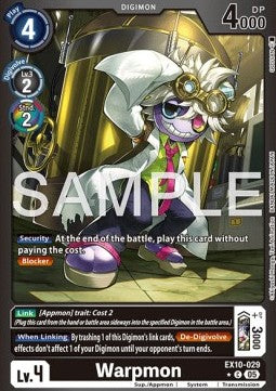Warpmon (EX10-029) (V.2) - Sinister Order (Alternative Art) [029]