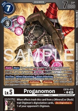 Proganomon (EX10-032) (V.2) - Sinister Order (Alternative Art) [032]