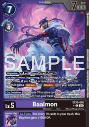 Baalmon (EX10-050) (V.2) - Sinister Order (Alternative Art) [050]