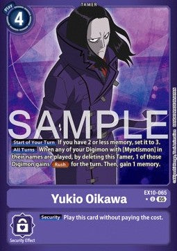Yukio Oikawa (EX10-065) (V.2) - Sinister Order (Alternative Art) [065]