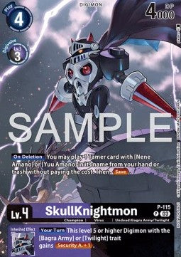 SkullKnightmon (P-115) - Sinister Order (Alternative Art) [P-115]