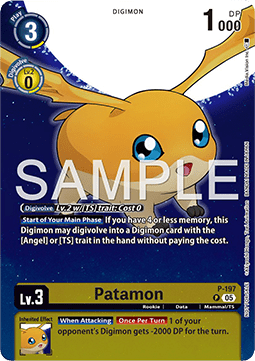 Patamon (P-197) - Promos (Promo) [P-197]