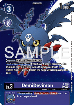 DemiDevimon (P-198) - Promos (Promo) [P-198]