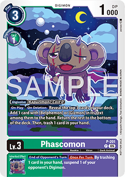Phascomon (P-201) - Promos (Promo) [P-201]