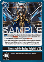 Release of the Sealed Knight! (P-204) - Promos (Promo) [P-204]