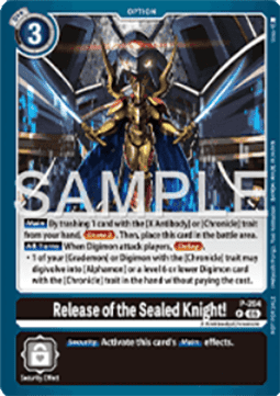 Release of the Sealed Knight! (P-204) - Promos (Promo) [P-204]