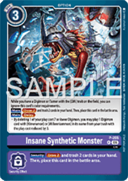 Insane Synthetic Monster (P-205) - Promos (Promo) [P-205]