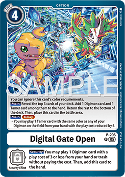 Digital Gate Open (P-206) - Promos (Promo) [P-206]